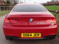USED 2014 64 BMW 6 SERIES 3.0 640d M Sport Coupe 2dr Diesel Auto Euro 5 (s/s) (313 ps)  FULL DAKOTA IVORY WHITE LEATHER INTERIOR 