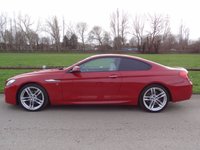USED 2014 64 BMW 6 SERIES 3.0 640d M Sport Coupe 2dr Diesel Auto Euro 5 (s/s) (313 ps)  FULL DAKOTA IVORY WHITE LEATHER INTERIOR 