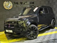 USED 2023 73 LAND ROVER DEFENDER 3.0 D300 MHEV X-Dynamic HSE Hard Top SUV 5dr Diesel Auto 4WD MWB Euro 6 (s/s) (300 ps) Carbon Bonnet / Wide Arch Conv