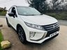 USED 2019 19 MITSUBISHI ECLIPSE CROSS 1.5T Black SUV 5dr Petrol CVT 4WD Euro 6 (s/s) (163 ps) 