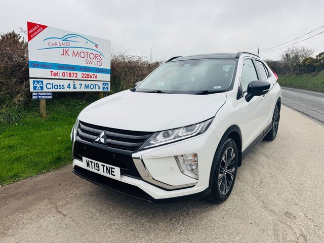 2019 19 Mitsubishi Eclipse Cross 1.5T Black SUV 5dr Petrol CVT 4WD Euro 6 (s/s) (163 ps)