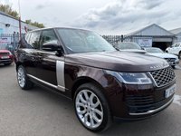 USED 2019 06 LAND ROVER RANGE ROVER 3.0 SD V6 Vogue SUV 5dr Diesel Auto 4WD Euro 6 (s/s) (275 ps) A TRULY EXCEPTIONAL ADDITION TO OUR EXTENSIVE RANGE ROVER SELECTION+STUNNING RED METALLIC PAINT+4 WHEEL DRIVE+SERVICE HISTORY+PRIVACY GLASS+FULL LEATHER INTERIOR+FULL PANORAMIC GLASS ROOF+SATELLITE NAVIGATION+PARK ASSIST+CLIMATE CONTROL+22 INCH ALLOY WHEELS+1 FULL YEARS MOT PRIOR TO COLLECTION+CALL TODAY FOR A FULL LIST OF SPECIFICATIONS AND TO ARRANGE A VIEWING+THIS OUTSTANDING VEHICLE IS NOT TO BE MISSED!!!!!!!!!!!!!!!!!!!!!!!!!!!!!!!