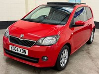USED 2014 64 SKODA CITIGO 1.0 MPI GreenTech Elegance Panoramic Hatchback 3 Door Petrol Manual Euro 5 (s/s) (75 ps) 1 LADY OWNER 10 SERVICES &pound;20 TAX