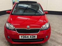 USED 2014 64 SKODA CITIGO 1.0 MPI GreenTech Elegance Panoramic Hatchback 3 Door Petrol Manual Euro 5 (s/s) (75 ps) 1 LADY OWNER 10 SERVICES &pound;20 TAX