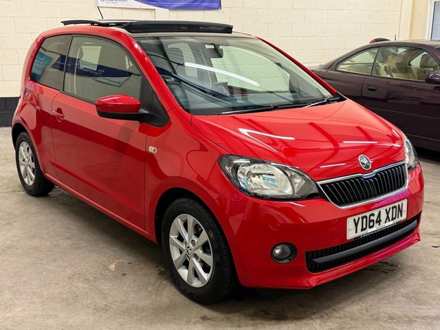 2014 64 Skoda Citigo 1.0 MPI GreenTech Elegance Panoramic Hatchback 3 Door Petrol Manual Euro 5 (s/s) (75 ps)