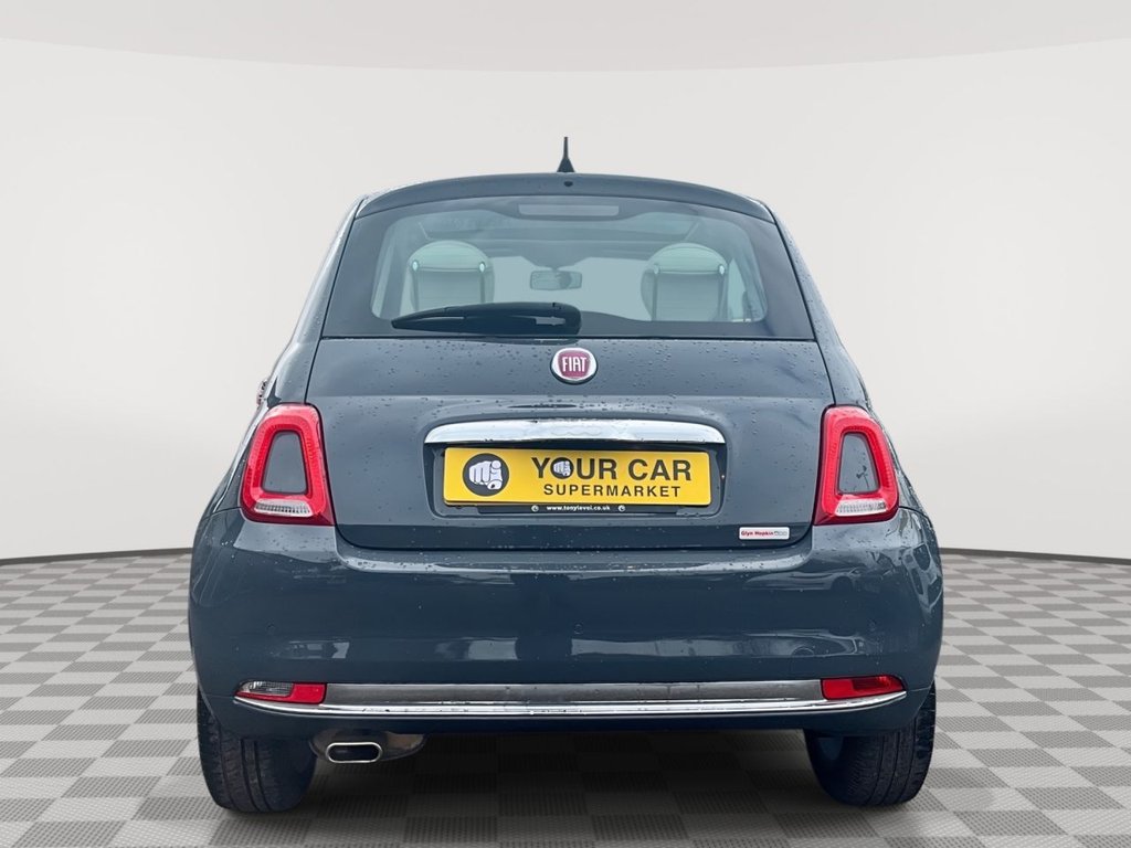 USED 2019 68 FIAT 500 1.2 Lounge Hatchback 3dr Petrol Dualogic Euro 6 (s/s) (69 bhp) 1 OWNER FROM NEW 2 KEYS FSH