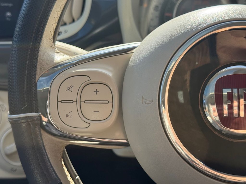 USED 2019 68 FIAT 500 1.2 Lounge Hatchback 3dr Petrol Dualogic Euro 6 (s/s) (69 bhp) 1 OWNER FROM NEW 2 KEYS FSH