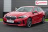 USED 2021 70 BMW 1 SERIES 1.5 118i M Sport Hatchback 5dr Petrol DCT Euro 6 (s/s) (140 ps) Front / Rear Park Distance Control, M Sport Package, M Sport Aerodynamic Package, Luggage Compartment Package, 18In Alloys Front / Rear Park Distance Control, M Sport Package, M Sport Aerodynamic Package, Luggage Compartment Package, 18In Alloys
