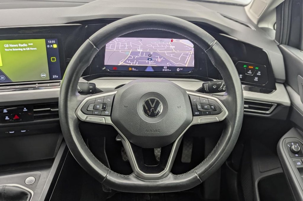 USED 2022 22 VOLKSWAGEN GOLF 1.5 TSI Life Hatchback 5dr Petrol Manual Euro 6 (s/s) (130 ps) Car Play, Cruise, Sensors