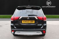 USED 2018 68 MITSUBISHI OUTLANDER 2.4h TwinMotor 13.8kWh 4hs SUV 5dr Petrol Plug-in Hybrid CVT 4WD Euro 6 (s/s) (209 ps) 