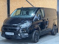 USED 2023 73 FORD TRANSIT CUSTOM 2.0 280 EcoBlue Limited Panel Van 5dr Diesel Manual L1 H1 Euro 6 (s/s) (130 ps) 1 OWNER -18" WHEELS -NEW TYRES