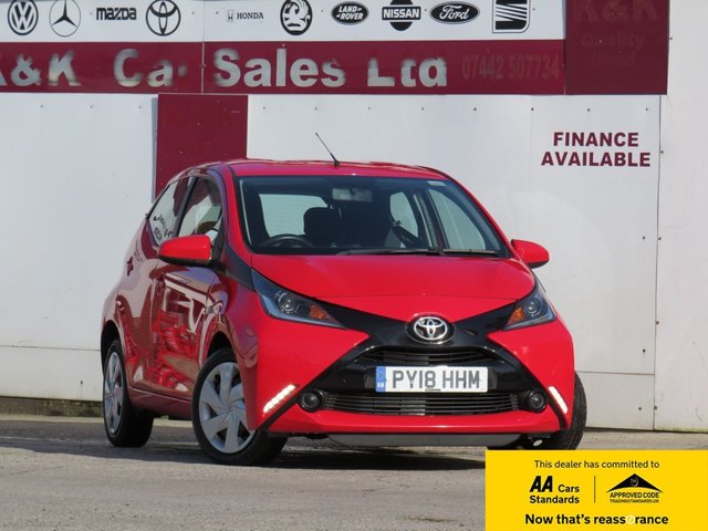 2018 TOYOTA AYGO 2018 1.0 VVT-i x-play Hatchback 5dr Petrol Manual Euro 6 (71 ps)