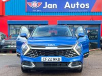 USED 2022 22 KIA SPORTAGE 1.6 T-GDi 13.8kWh 4 Auto AWD Euro 6 (s/s) 5dr PCO/TFL+1owner+PanRoof+360Cam