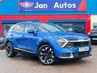 USED 2022 22 KIA SPORTAGE 1.6 T-GDi 13.8kWh 4 Auto AWD Euro 6 (s/s) 5dr PCO/TFL+1owner+PanRoof+360Cam