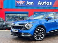 USED 2022 22 KIA SPORTAGE 1.6 T-GDi 13.8kWh 4 Auto AWD Euro 6 (s/s) 5dr PCO/TFL+1owner+PanRoof+360Cam