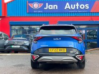 USED 2022 22 KIA SPORTAGE 1.6 T-GDi 13.8kWh 4 Auto AWD Euro 6 (s/s) 5dr PCO/TFL+1owner+PanRoof+360Cam