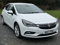 USED 2017 17 VAUXHALL ASTRA 1.4i Turbo SRi Hatchback 5dr Petrol Manual Euro 6 (150 ps) 