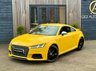 USED 2016 16 AUDI TTS 2.0 TFSI Coupe 3dr Petrol S Tronic quattro Euro 6 (s/s) (310 ps) VEGAS YELLOW AUDI TTS 2.0 TFSI Coupe