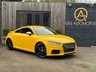 USED 2016 16 AUDI TTS 2.0 TFSI Coupe 3dr Petrol S Tronic quattro Euro 6 (s/s) (310 ps) VEGAS YELLOW AUDI TTS 2.0 TFSI Coupe
