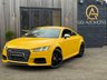 USED 2016 16 AUDI TTS 2.0 TFSI Coupe 3dr Petrol S Tronic quattro Euro 6 (s/s) (310 ps) VEGAS YELLOW AUDI TTS 2.0 TFSI Coupe