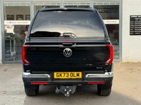 USED 2023 73 VOLKSWAGEN AMAROK 2.0 TDI 205PS STYLE 4MOTION 10 SPEED AUTOMATIC DOUBLE CAB PICKUP TRUCK AUTO 4X4 4WD HARDTOP * TOWBAR * BEDLINER * HEATED SEATS * APPLE CAR PLAY *
