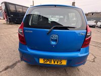 USED 2011 11 HYUNDAI I10 1.2 Active Hatchback 5dr Petrol Manual Euro 5 (85 bhp) 