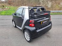 USED 2011 61 SMART FORTWO 1.0 MHD Passion Cabriolet 2dr Petrol SoftTouch Euro 5 (s/s) (71 bhp) NAVIGATION AIR CON LOW MILES