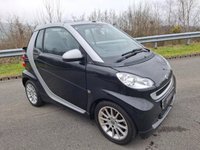 USED 2011 61 SMART FORTWO 1.0 MHD Passion Cabriolet 2dr Petrol SoftTouch Euro 5 (s/s) (71 bhp) NAVIGATION AIR CON LOW MILES