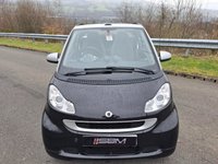 USED 2011 61 SMART FORTWO 1.0 MHD Passion Cabriolet 2dr Petrol SoftTouch Euro 5 (s/s) (71 bhp) NAVIGATION AIR CON LOW MILES