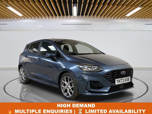 2023 73 FORD FIESTA 1.0T EcoBoost MHEV ST-Line Hatchback 5dr Petrol Hybrid DCT Euro 6 (s/s) (125 ps) Bluetooth | Central Locking