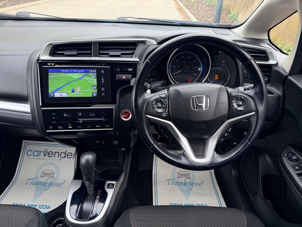 USED 2019 19 HONDA JAZZ 1.3 i-VTEC EX Navi Hatchback 5dr Petrol CVT Euro 6 (s/s) (102 ps) 5 Services|Camera|SatNav|Cruise|Rear & Front Sensors|