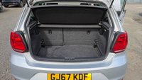 USED 2017 67 VOLKSWAGEN POLO 1.2 TSI Match Edition Hatchback 5dr Petrol Manual Euro 6 (s/s) (90 ps) Rear parking sensors