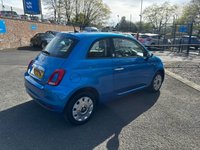 USED 2017 FIAT 500 1.2 Mirror Hatchback 3dr Petrol Manual Euro 6 (s/s) (69 bhp) LOW MILES, FIRST TIME DRIVER, BLUETOOTH
