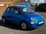 USED 2017 FIAT 500 1.2 Mirror Hatchback 3dr Petrol Manual Euro 6 (s/s) (69 bhp) LOW MILES, FIRST TIME DRIVER, BLUETOOTH