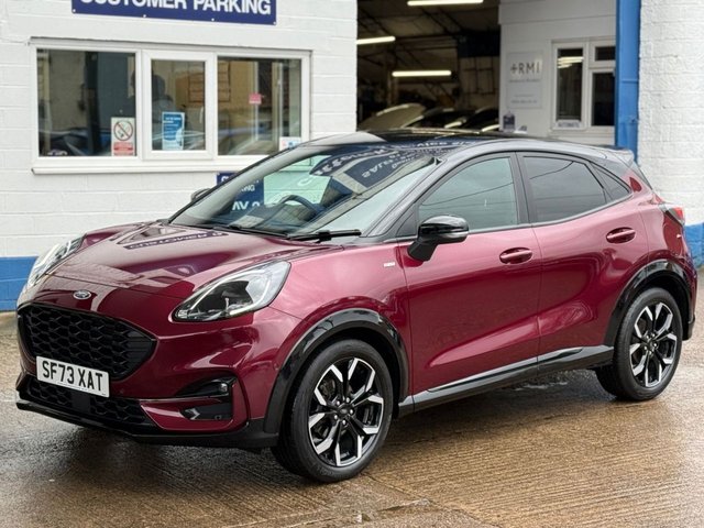 2023 73 Ford Puma 1.0T EcoBoost MHEV Vivid Ruby Edition SUV 5dr Petrol Hybrid Manual Euro 6 (s/s) (125 ps)