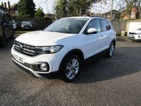 USED 2021 71 VOLKSWAGEN T-CROSS 1.0 TSI Active SUV 5dr Petrol Manual Euro 6 (s/s) (95 ps) VERY CLEAN EXAMPLE OF THIS POPULAR SUV,,,LOW MILEAGE ONLY COVERED 31000 MILES,,,SAT NAV,,,HEATED SEATS,,,PARK PILOT AND MUCH MORE,,,NEW M.O.T AND SERVICE BEFORE COLLECTION,,,,PARTS AND LABOUR WARRANTY INCLUDED.