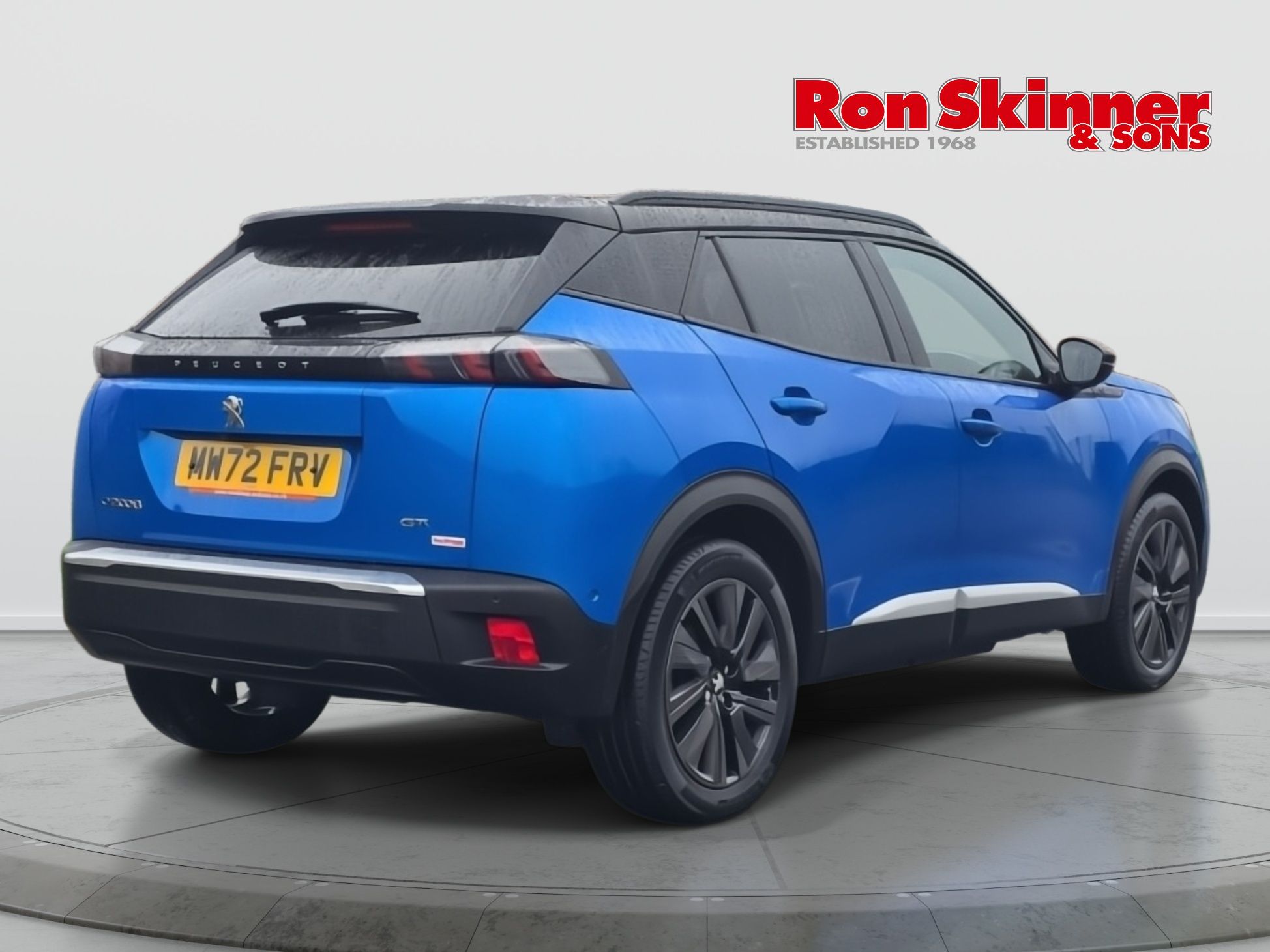 USED 2022 72 PEUGEOT E-2008 50kWh GT Premium SUV 5dr Electric Auto (7kW Charger) (136 ps) 