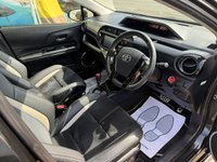 USED 2015 TOYOTA AQUA 1.5 Gs Sport Edition Automatic Hybrid Petrol Black 5dr JAPANESE IMPORTED TOYOTA AQUA / PRIUS CITY .1.5 Gs SPORT EDITION. CLEAN CONDITION THROUGHOUT. FINIHSED IN METALLIC BLACK COLOUR. SPEC INCLUDES PRIVACY GLASS, ALLOY WHEELS, CLIMATE CONTROL, A/C, PART LEATHER INTERIOR, ISOFIX, TRACTION CONTROL, ELECTRIC WINDOWS AND MIRRORS + 3 MONTHS WARRANTY + 12 MONTHS AA BREAKDOWN COVER INCLUDED