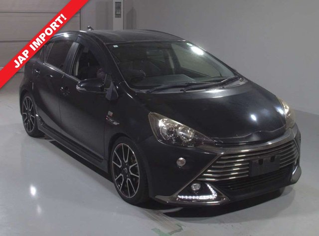2015 TOYOTA AQUA 1.5 GS SPORT EDITION AUTOMATIC HYBRID PETROL BLACK 5DR YEAR 2015 MILEAGE... photo