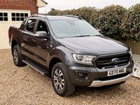 USED 2020 70 FORD RANGER 2.0 EcoBlue Wildtrak Pickup NO VAT Double Cab 4dr Diesel Auto 4WD Euro 6 (s/s) (213 ps) 