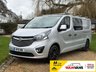USED 2018 18 VAUXHALL VIVARO 1.6 CDTi 2900 BiTurbo Limited Edition Nav Crew Van Double Cab 5dr Diesel Manual L2 H1 Euro 6 (s/s) (6 Seat) (145 ps) 