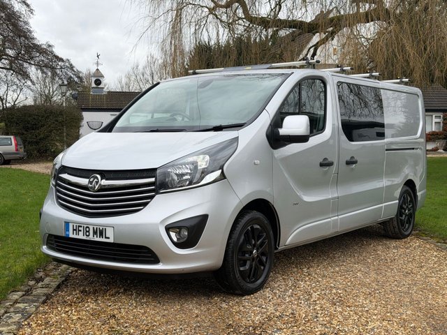 2018 18 Vauxhall Vivaro 1.6 CDTi 2900 BiTurbo Limited Edition Nav Crew Van Double Cab 5dr Diesel Manual L2 H1 Euro 6 (s/s) (6 Seat) (145 ps)