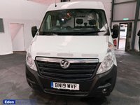 USED 2019 19 VAUXHALL MOVANO 2.3 CDTi 3500 Panel Van 5dr Diesel Manual FWD L2 H2 Euro 6 (130 ps) REVERSE CAMERA + TOILET