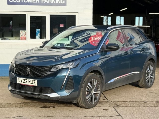 2022 PEUGEOT 3008 1.5 BlueHDi Allure Premium SUV 5dr Diesel Manual Euro 6 (s/s) (130 ps)