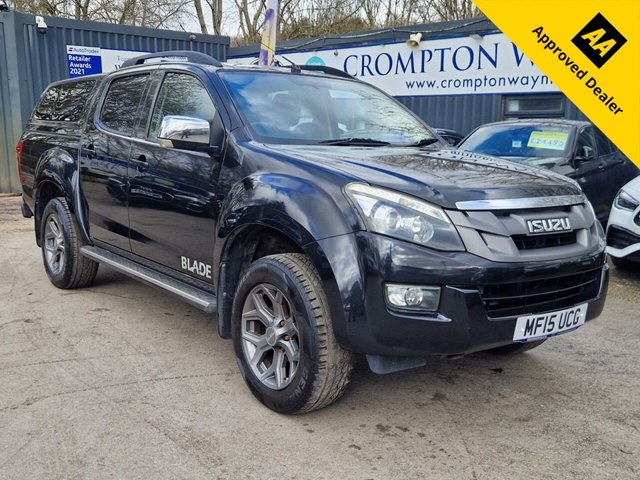 2015 ISUZU D-MAX 2.5 TD Blade Pickup 4dr Diesel Manual 4x4 (194 g/km, 161 bhp)