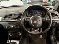 USED 2014 64 AUDI Q3 2.0 TDI S line SUV 5dr Diesel Manual quattro Euro 5 (s/s) (177 ps) - FULL LEATHER - HEATED SEATS - NAV
