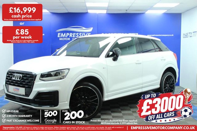 View our Audi Q2 1.6 TDI 30 Black Edition SUV 5dr Diesel Manual Euro 6 (s/s) (116 ps)