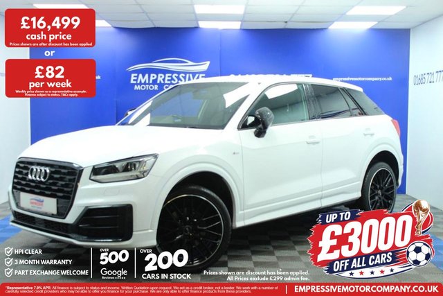 View our Audi Q2 1.6 TDI 30 Black Edition SUV 5dr Diesel Manual Euro 6 (s/s) (116 ps)