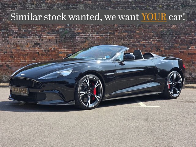 View our Aston Martin Vanquish 6.0 V12 S Volante 2dr Petrol T-TronIII Euro 6 (595 bhp)