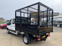 USED 2022 72 FORD TRANSIT LEADER 350 RWD 2.0 TDCI ECOBLUE 130 BHP L3 DOUBLE CAB CAGE REFUGE TIPPER **BEST AVAILABLE**ONLY 39K** 